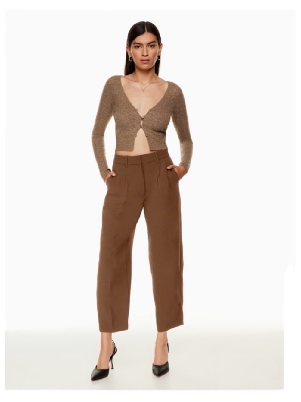 Wilfred Carrot pant cognac? 6 ankle
